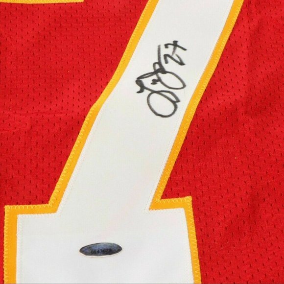 Larry Johnson, Kyle Orton, Marc Bulger Signed NFL - Picture 3 of 12